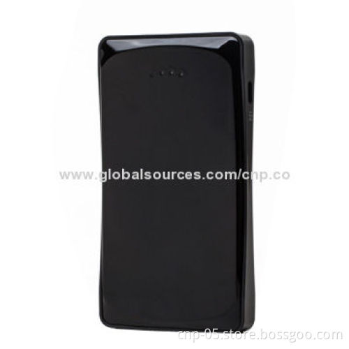 Ultra-slim Power Bank with 6,000mAh Capacity, Dual Output Ports, Li-polymer Battery CellNew